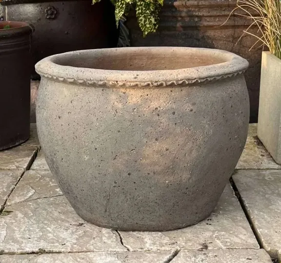 Wavy Stone Bowl