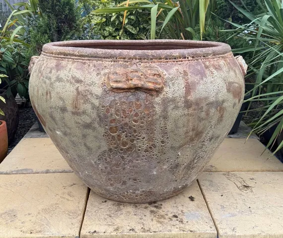 Antiqued Jardinière