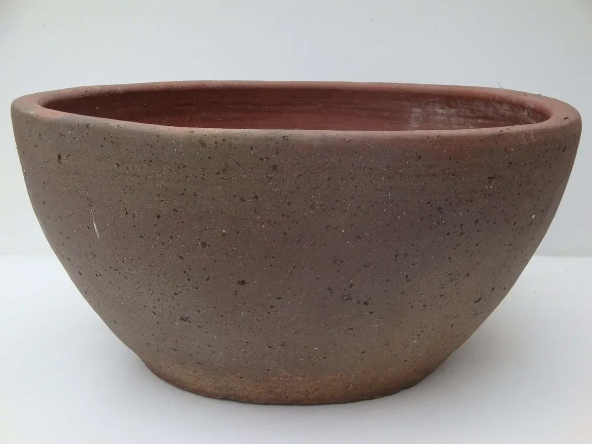 Sandblasted Low Bowl